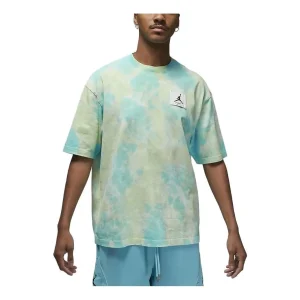 Air Jordan Essentials Oversized Graphic T-Shirt 'Green Blue' DX9583-110