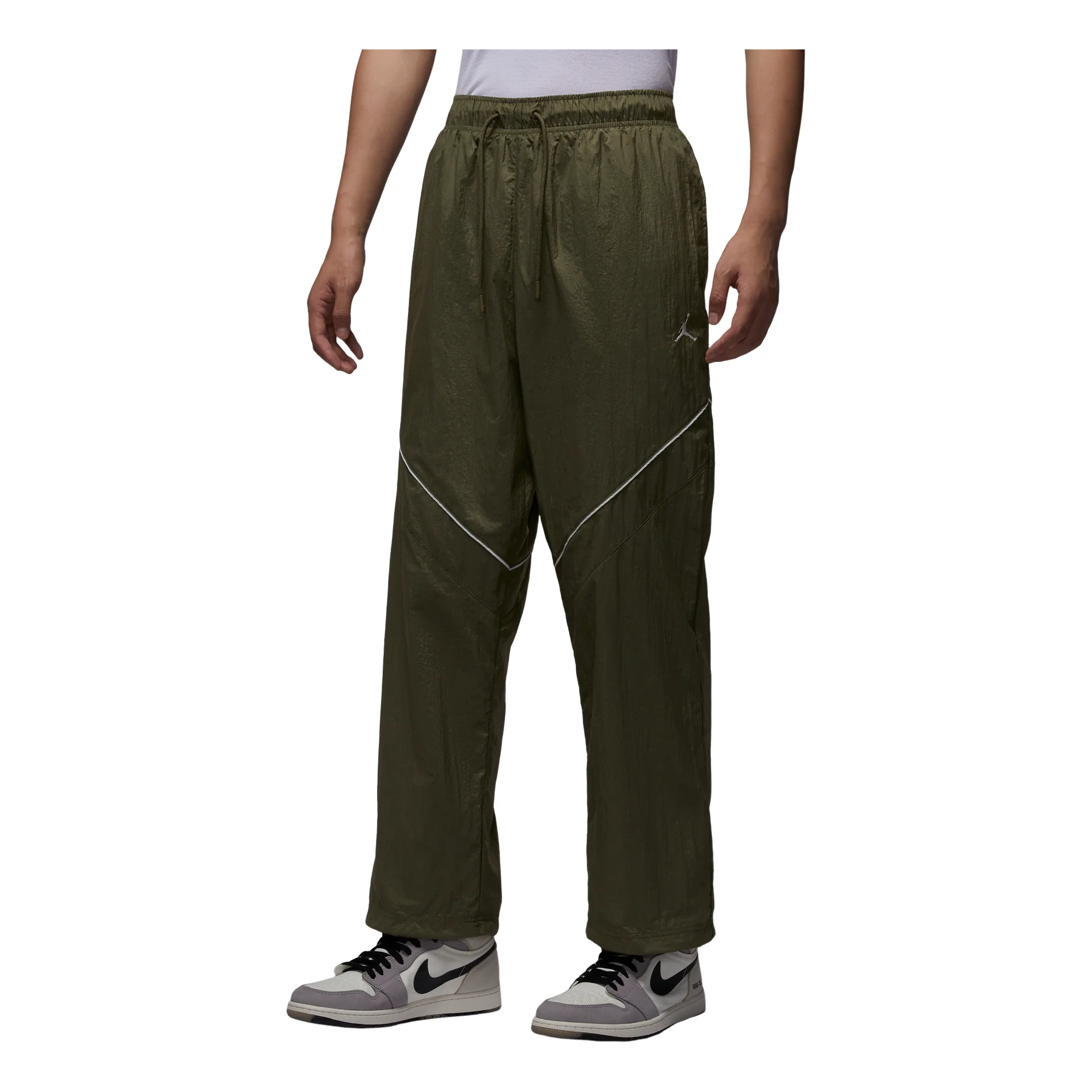 Air Jordan Brooklyn Draft Trousers 'Olive Green Sail' IB1048-222