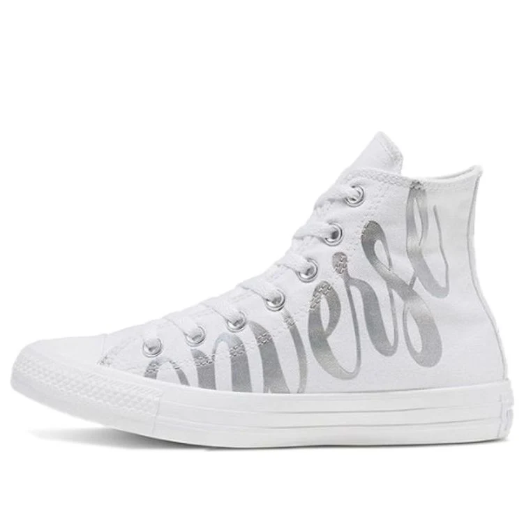 (WMNS) Converse Chuck Taylor All Star Iridescent Star High 'White' 566176C