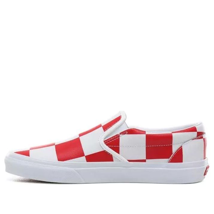 Vans Classic Slip-On 'Leather Check' VN0A4BV3TBV