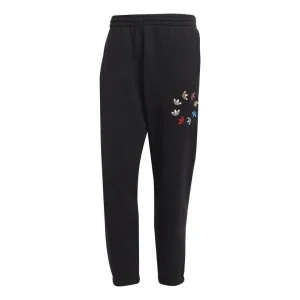 adidas Adicolor Shattered Trefoil Sweat Pants 'Black' H37730