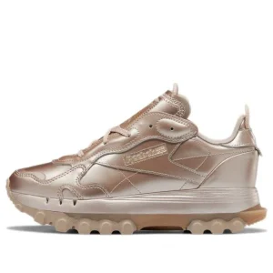 (WMNS) Reebok Cardi B x Classic Leather 'Rose Gold Champagne' GW2633