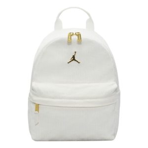 (GS) Air Jordan Mini Backpack 'White Gold' FZ1731-133