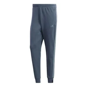 adidas Wj Pnt Swt Logo Printing Sports Pants Blue FM9338