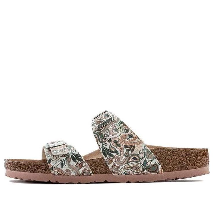 (WMNS) Birkenstock Sydney Vegan Birko-Flor 'Paisley Light Rose' 1023223