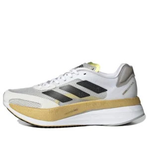 (WMNS) adidas Adizero Boston 10 TME 'White Gold Metallic' GV7716