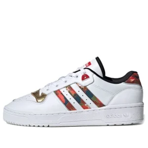 (WMNS) adidas Rivalry Low CNY 'Black Gold Red' FW5273