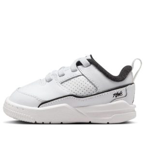 (TD) Air Jordan Flight Court 'White Sail Black' HF3331-100