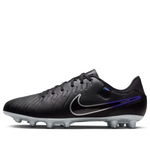 NIKE Tiempo Legend 10 Academy HG Spikes 'Black Hyper Royal Chrome' DV4339-040