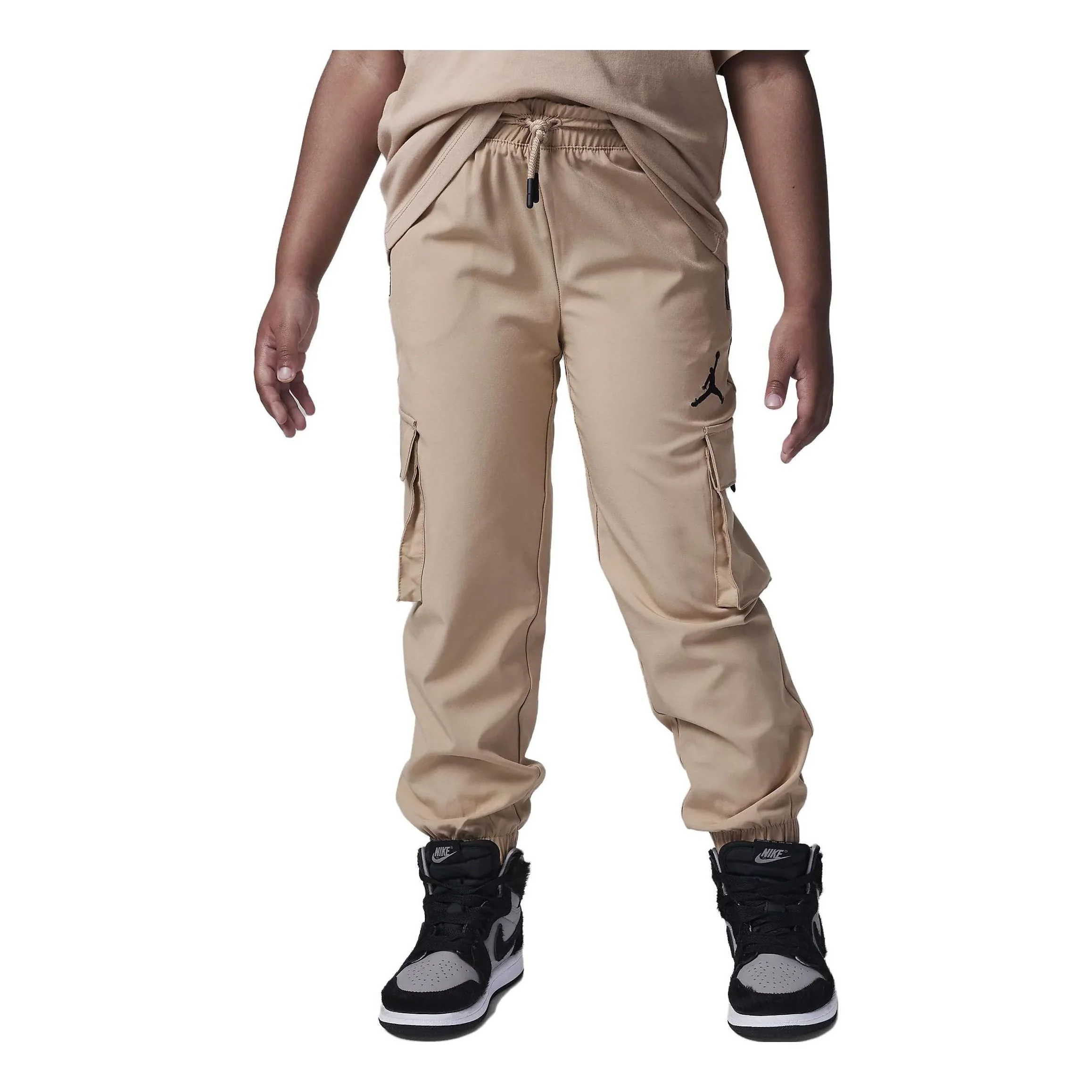 (GS) Air Jordan Pocket Cargo Pants 'Beige' 35C654-X0L