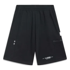 Li-Ning Chinese Culture Graphic Shorts 'Black' AKST417-2