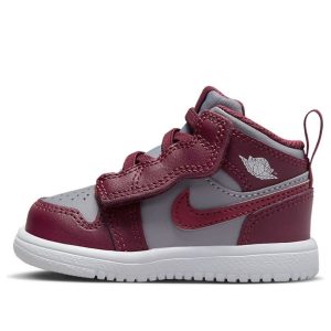 (TD) Air Jordan 1 Mid "Team Red Grey' DQ8428-615