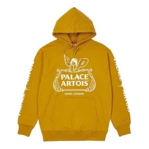 Palace x Stella Artois Chalice Hoodie 'Gold' PLA-FW21-243