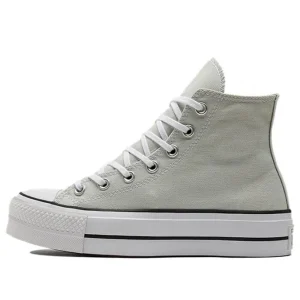 (WMNS) Converse Chuck Taylor All Star Lift Platform High 'Light Silver' 572720C