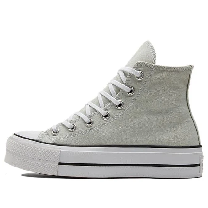 (WMNS) Converse Chuck Taylor All Star Lift Platform High 'Light Silver' 572720C