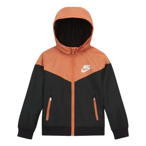(PS) Nike Sportswear Windrunner Full-Zip Jacket 'Orange Black' HA3307-013
