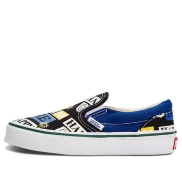 (PS) Vans Happy To Be Slip-on VR3 Shoes 'Blue Black' VN0007Q1BMV