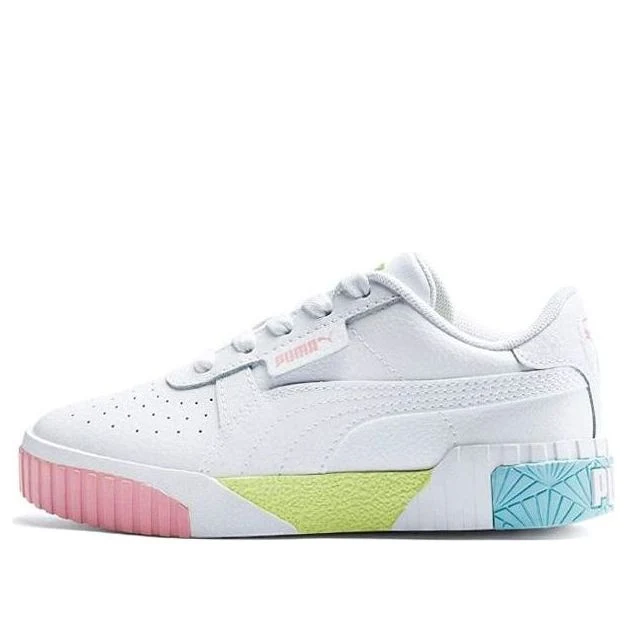 (PS) PUMA Cali Platform 'Summer Splash - White' 373735-01