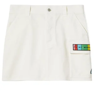 (WMNS) Gucci Mini Skirt With Gucci Patches 'Ivory' 783945-XDCXX-9200