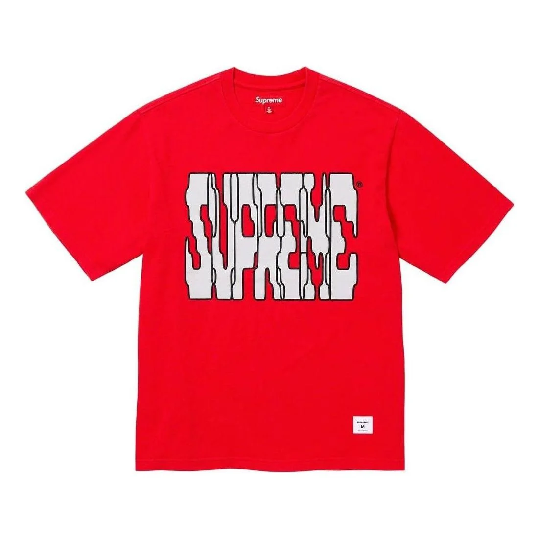Supreme FW23 Week8 Digi T-shirt 'Red' SUP-FW23-151