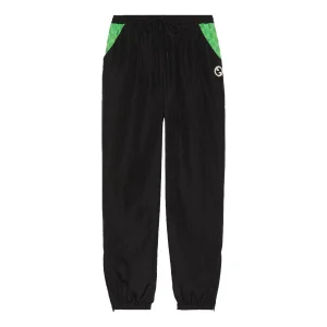 (WMNS) Gucci Nylon Trouser With Patch 'Black' 746824-XJFU0-1043