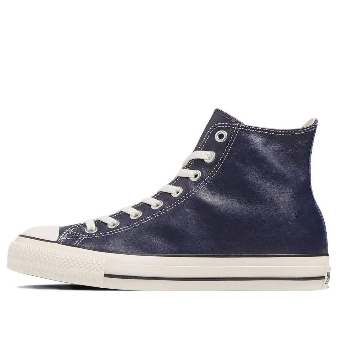 Converse Chuck Taylor All Star Olive Green Leather High Top 'Navy' 31308270