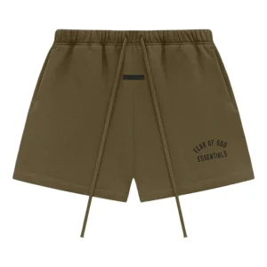 Fear of God Essentials Fleece Soccer Short 'Olive' 160BT242004F