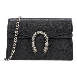 (WMNS) Gucci Dionysus Mini-Sized Single-Shoulder Bag 'Black' 476432-CAOGN-8176