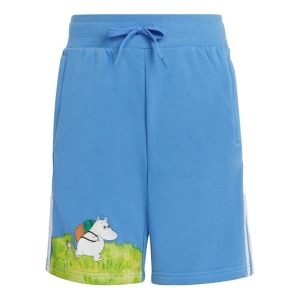 (GS) adidas Originals x Moomin Shorts 'Blue' IC5680