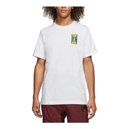 Air Jordan Basketball Court Graphic T-Shirt 'White' CJ6290-100