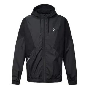 Converse Archive Track Jacket Asia Sizing 'Black' 10019993-001