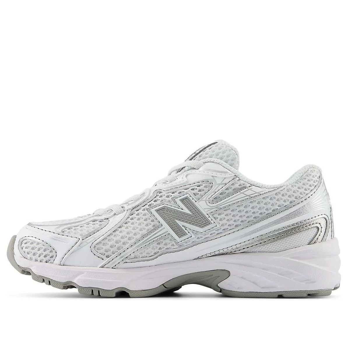 (PS) New Balance 740 'White Metallic Silver' PZ740WM