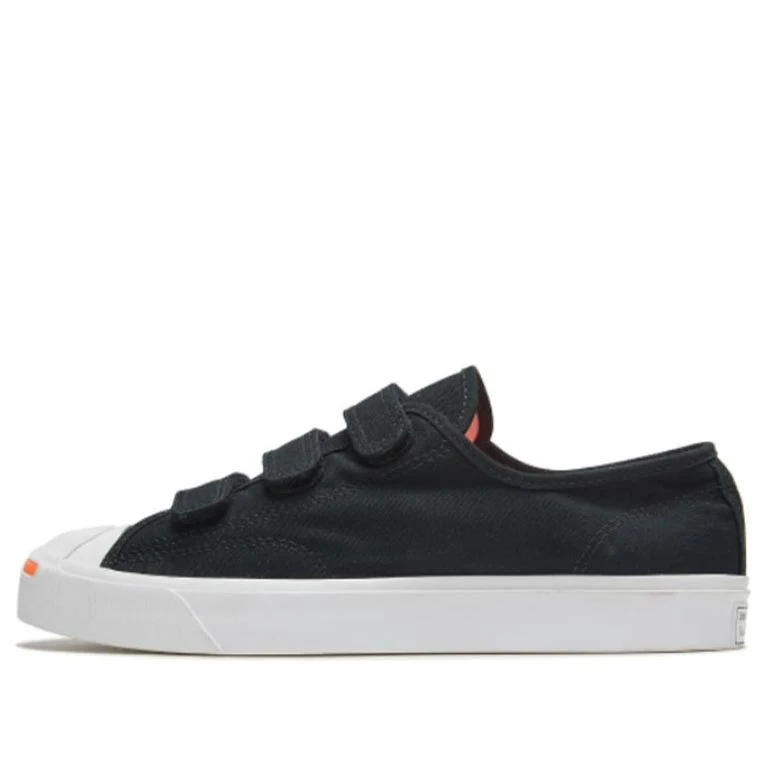 Converse Jack Purcell Low Easy-On 'Black Total Orange' 168136C