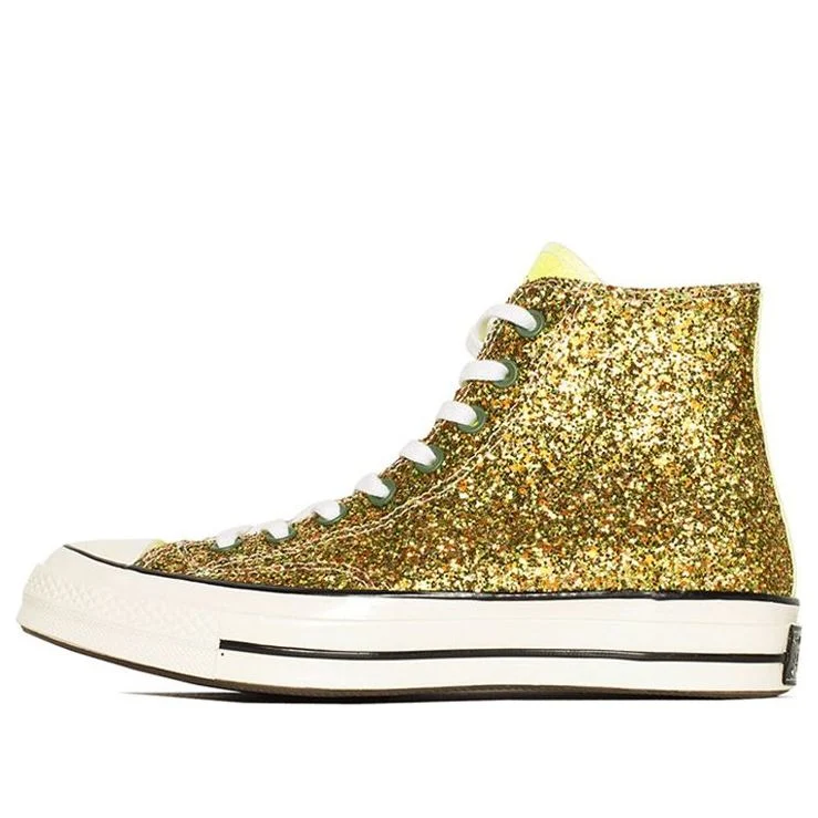 Converse JW Anderson x Chuck 70 Hi 'Glitter Pack - Gold Silver' 164696C