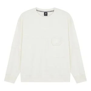 New Balance Casual Lifestyle Sweatshirt Asia Sizing 'White' AMT21369-IV