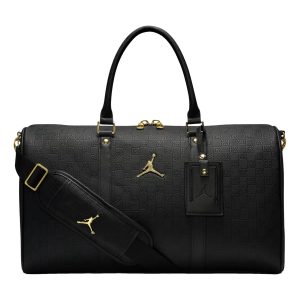 Jordan Monogram 25L Duffle Bag 'Black Gold' HV2856-011