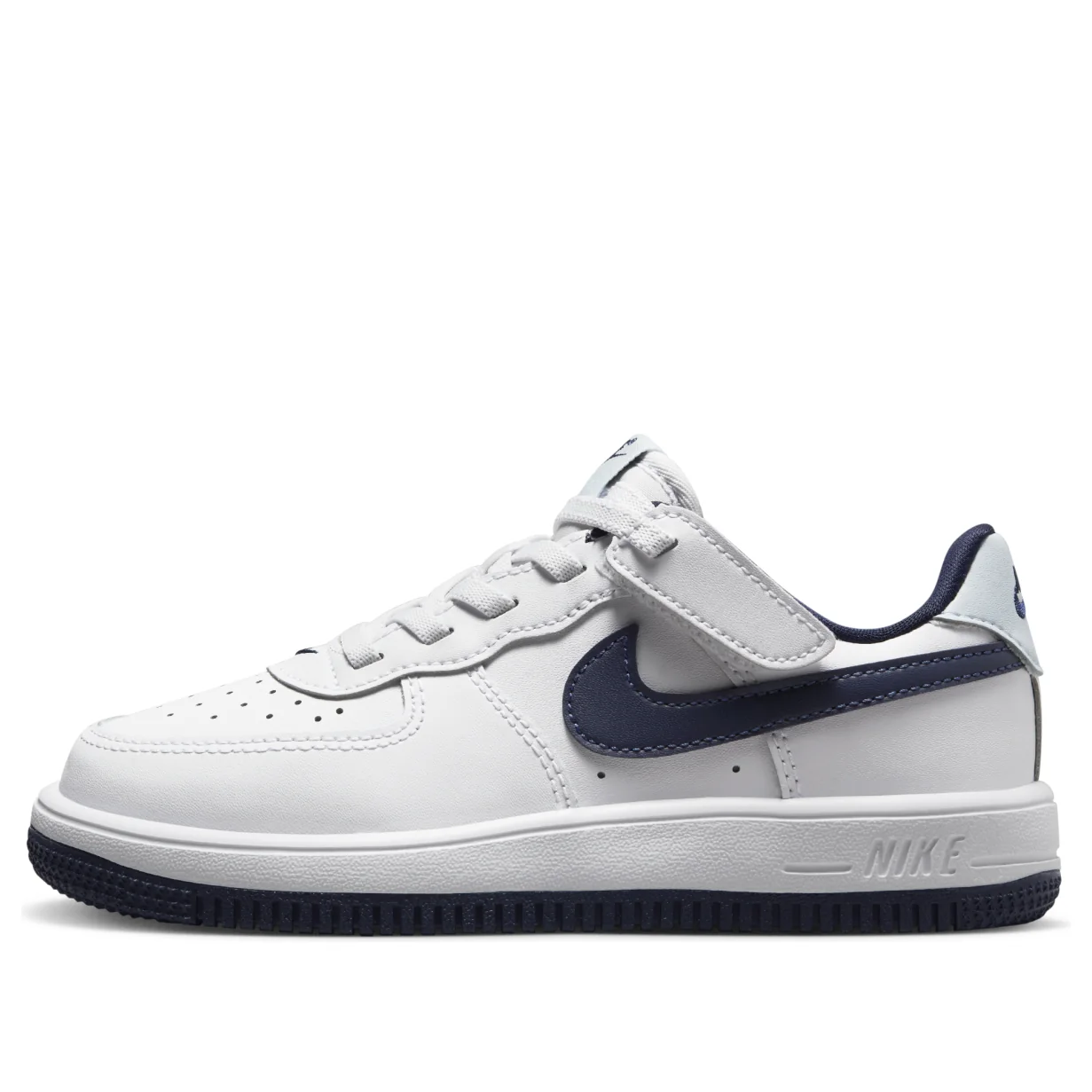 (PS) Nike Force 1 Low EasyOn 'White Midnight Navy' FN0237-104