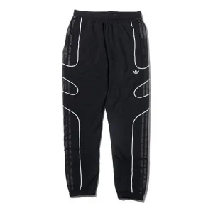 adidas originals Flamestrike White Sports Long Pants Black DU8127