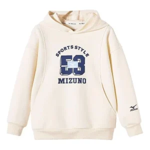 (GS) Mizuno Casual Hoodie 'Beige' WY2176