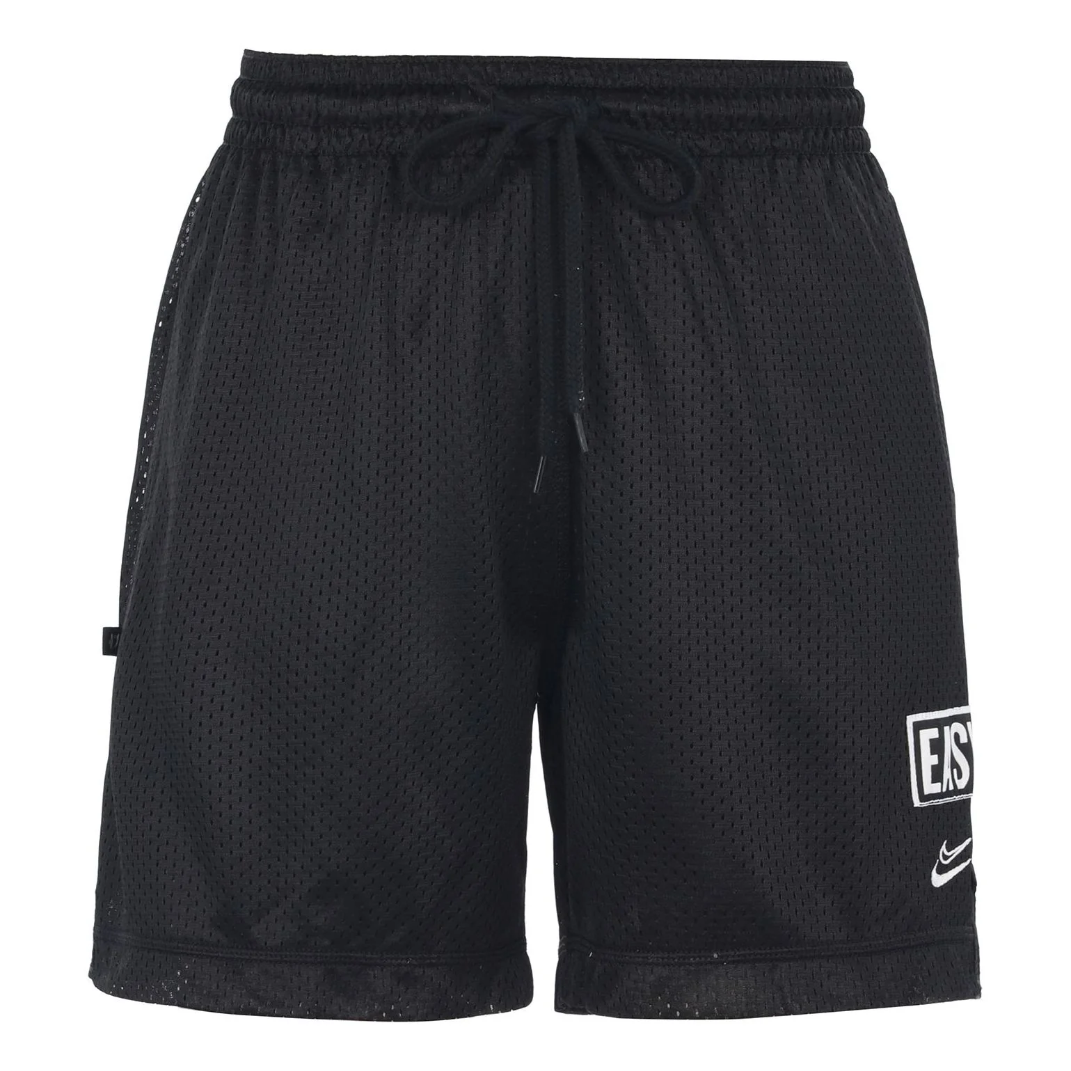 Nike Dri-FIT KD Logo Breathable Solid Color Sports Shorts Black DH7366-010