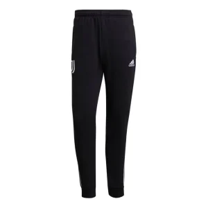 Men's adidas Juve 3s Swt Pnt Stripe Casual Sports Long Pants Black GR2931