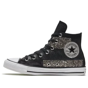 (WMNS) Converse Chuck Taylor All Star High 'Black Glitter' 569427C