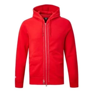 Converse Full Zip Hoodie Asia Sizing 'Red' 10019463-610