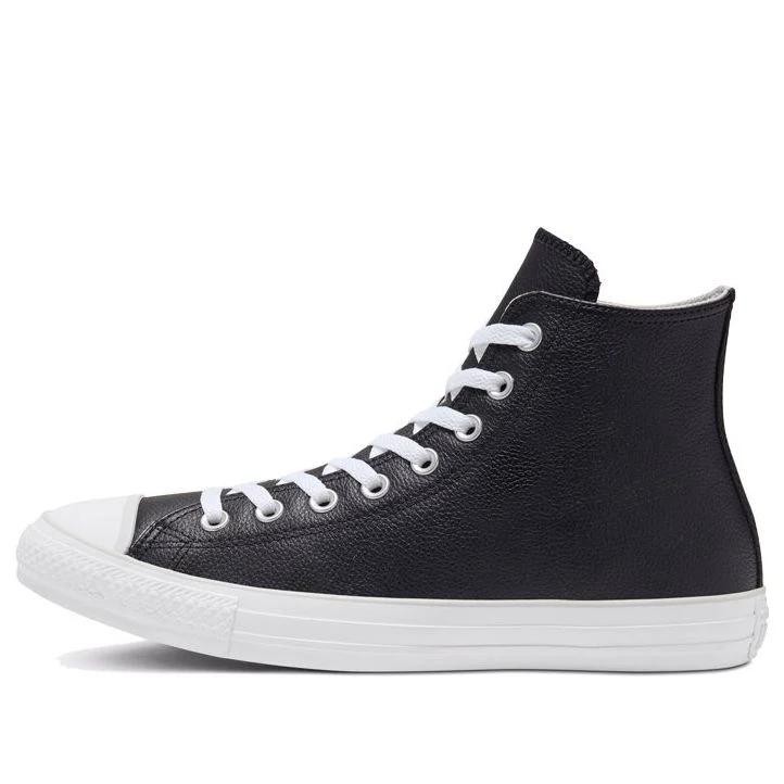 Converse Chuck Taylor All Star Leather 'Black White' 166730C