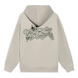 Li-Ning BadFive Sports Basketball Series Printing Hoodie 'Beige Black' AWDRH61-4
