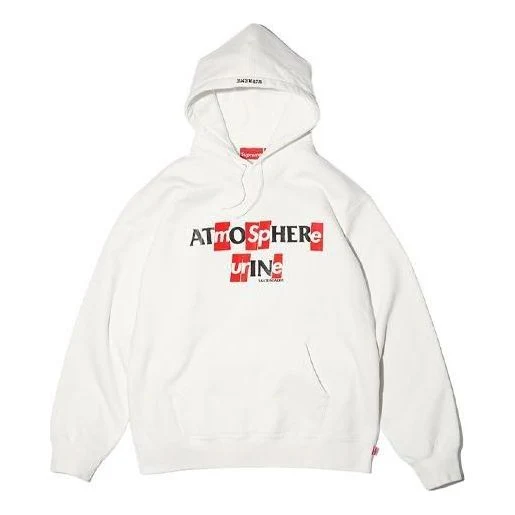Supreme x Antihero Hooded Sweatshirt 'White Red' SUP-FW20-320