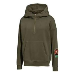 PUMA x HAN Crossover Half Zipper Olive Green 576889-77