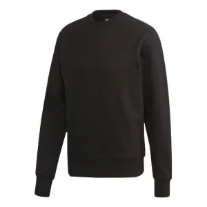 Men's Y-3 SS21 Logo Printing Round Neck Black FN3371
