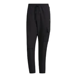 Men's adidas x Great Wall Crossover Gwall Pants Casual Lacing Straight Sports Pants/Trousers/Joggers Black H23098