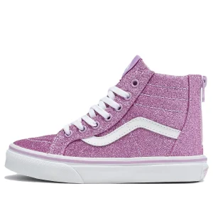 (PS) Vans SK8-Hi Glitter Shoes 'Pink White' VN0A4BUXLLC
